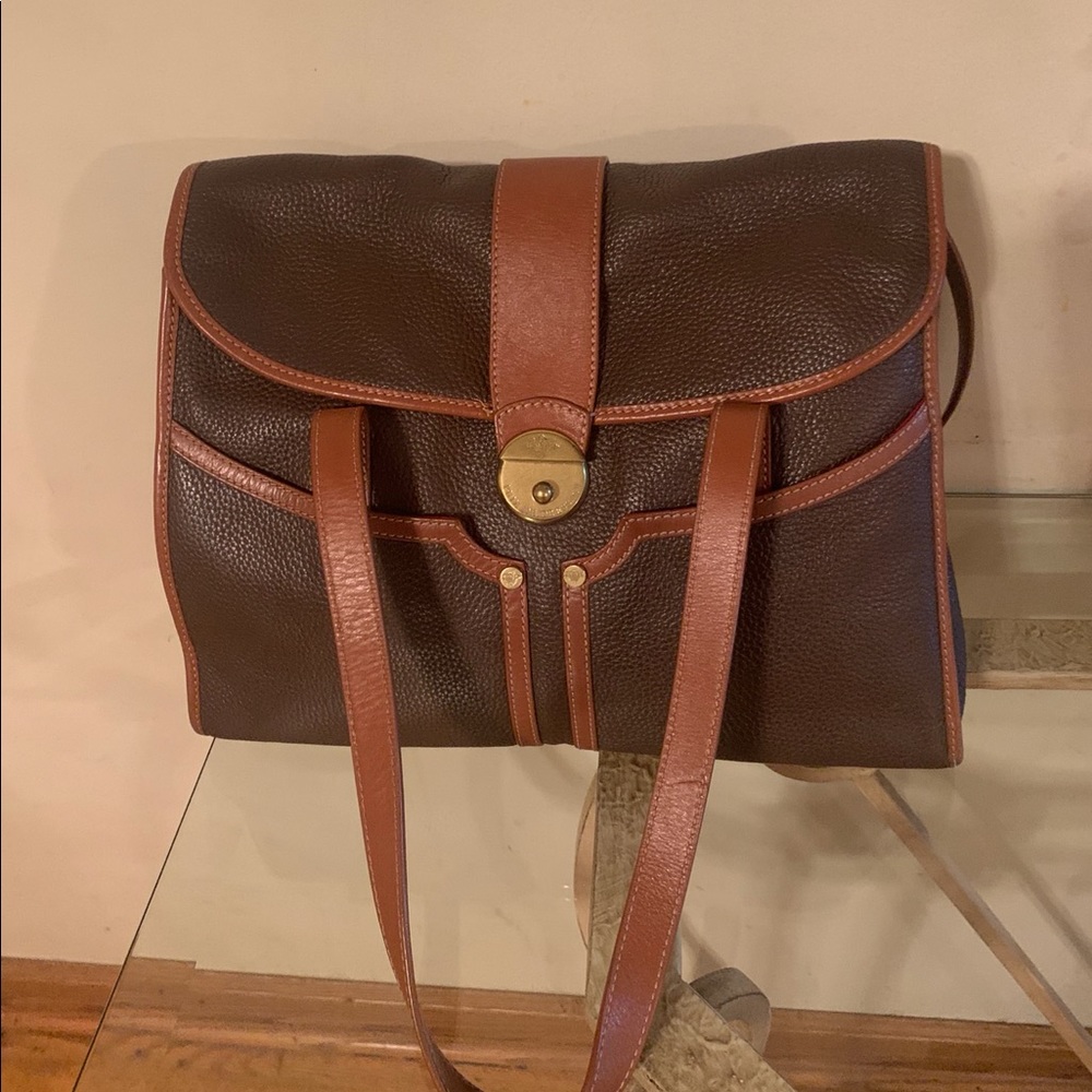Prix de Dressage Leather Satchel purse